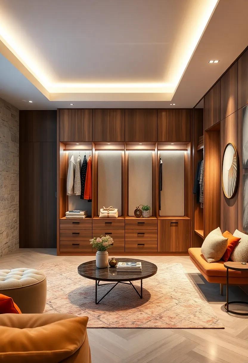 Accessory⁣ Wall Panels: Mount panels ‍on the ​inside of wardrobe doors for easy access to small items like ⁢scarves, hats, ​and bags, maximizing style‍ and⁤ utility