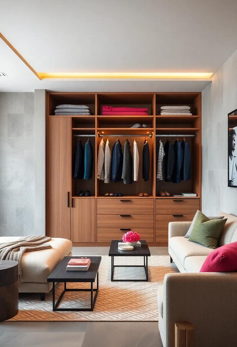 Built-In Valet Stand: Keep your favorite outfits ⁣looking sharp with a ‌built-in valet stand, allowing you‍ to prepare ⁤outfits the ⁢night ‌before