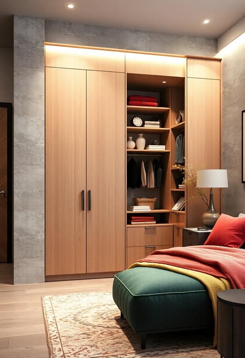 Corner Wardrobe Solutions: Utilize every inch with corner wardrobes featuring rotating shelves ⁢or lazy Susans, ​perfect for maximizing or⁣ else wasted space