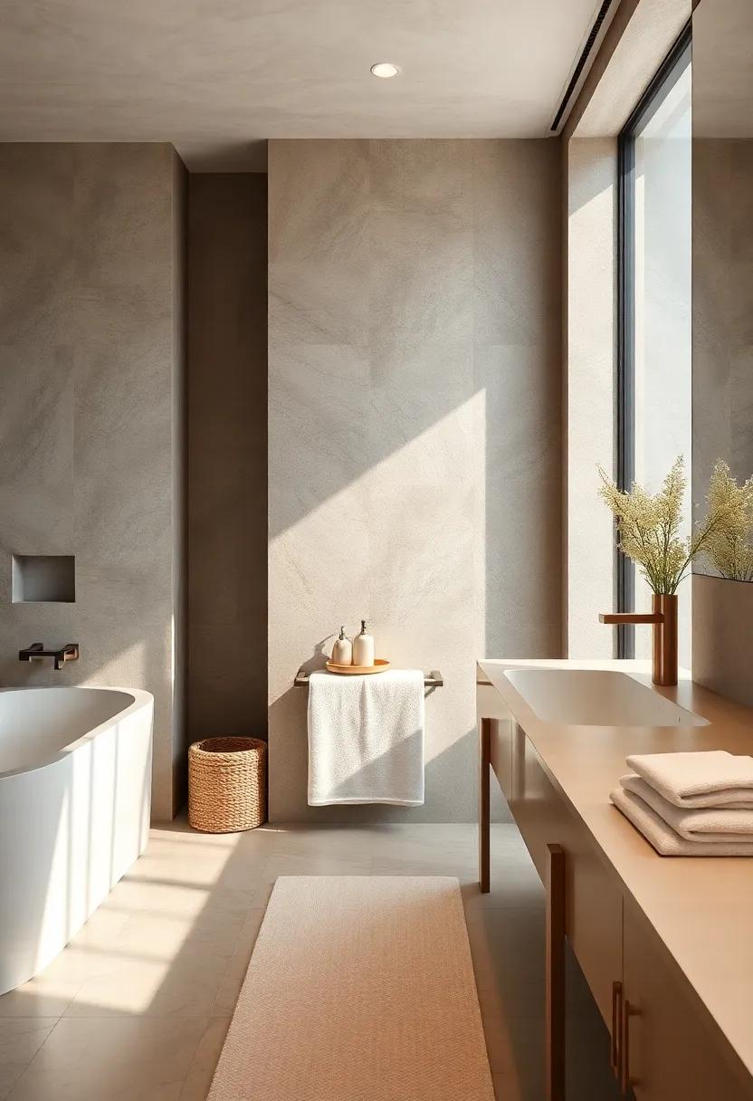 Soft⁢ Linen Hand Towels: Use delicate linen⁤ hand ⁤towels⁤ that are gentle on skin and provide a soothing tactile experience, perfect for drying off