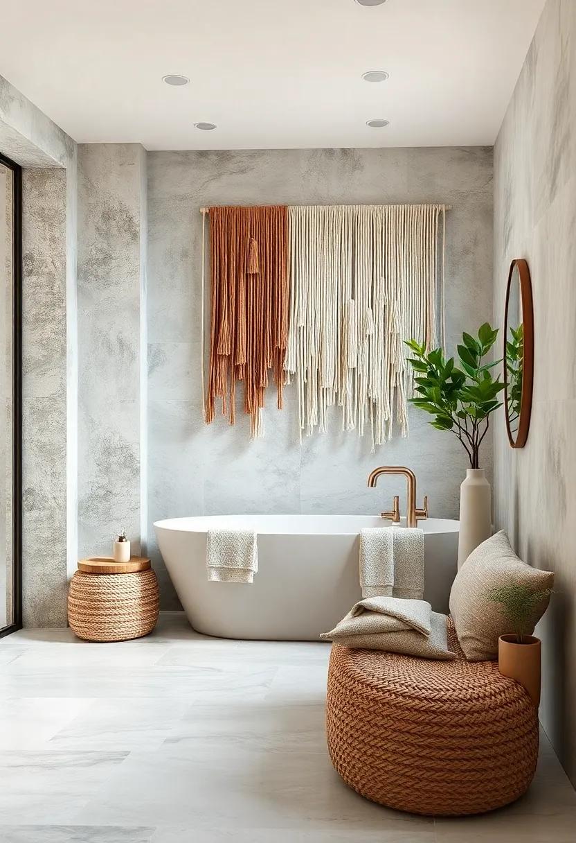 Yarns and Textiles Wall Decor: craft textured wall art using yarns ⁢and soft textiles, creating an organic and serene focal point