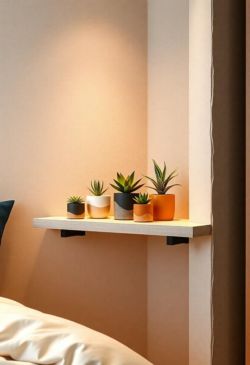 Potted‌ Succulents:⁤ Small, low-maintenance succulents can add ‍a‌ refreshing ⁣green element to your shelf, bringing nature indoors with minimal effort