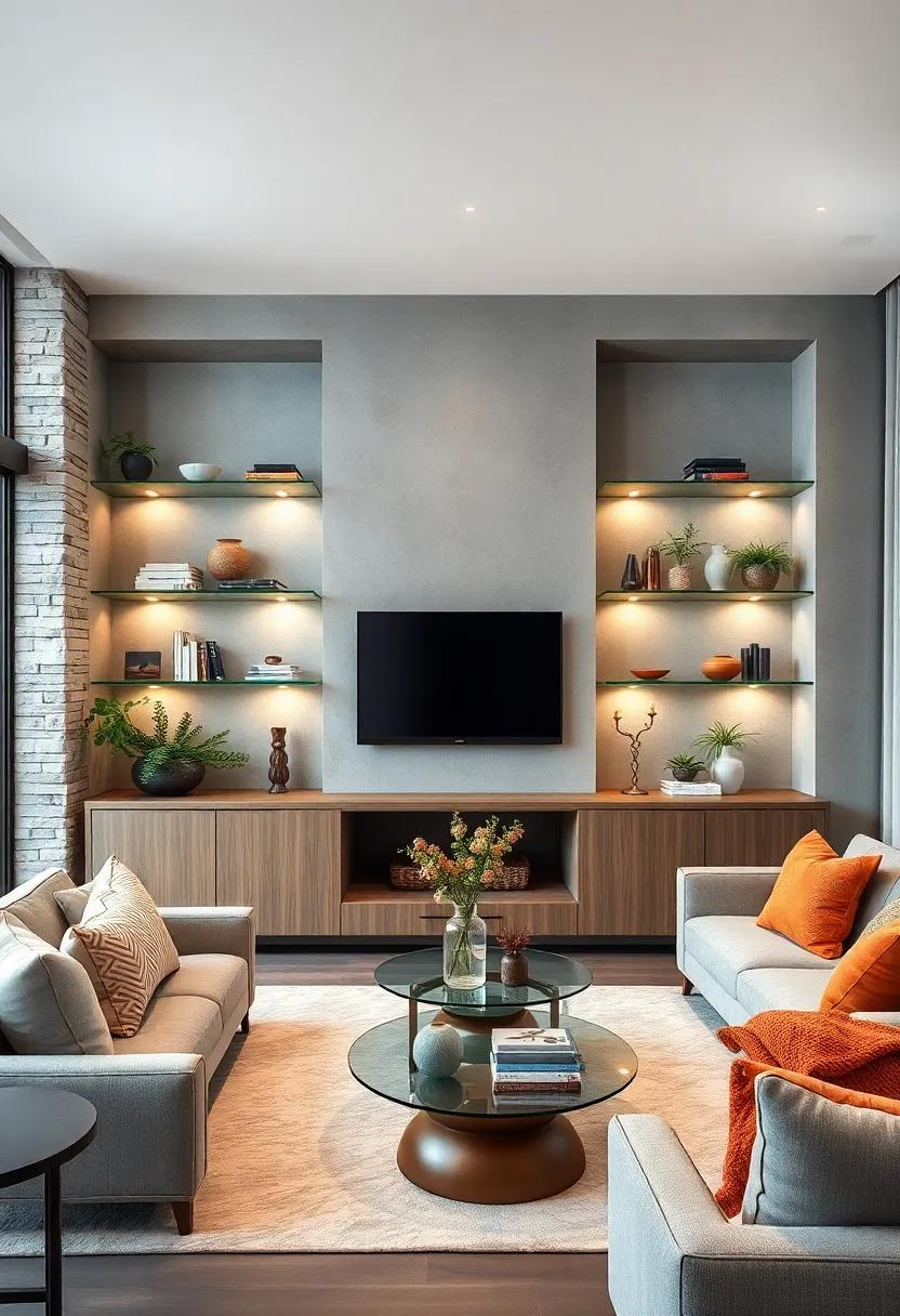 Custom Creations: ⁣Invest in custom-built shelving that fits your unique space, featuring⁢ glass shelves tailored to showcase your distinct⁣ style‌ and personality