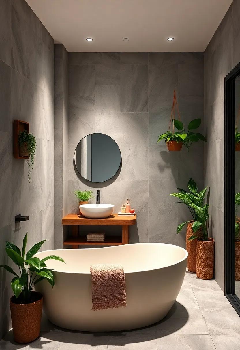 Natural Elements: Integrate greenery through potted plants⁢ or ​hanging planters to introduce life and freshness to a compact‌ environment