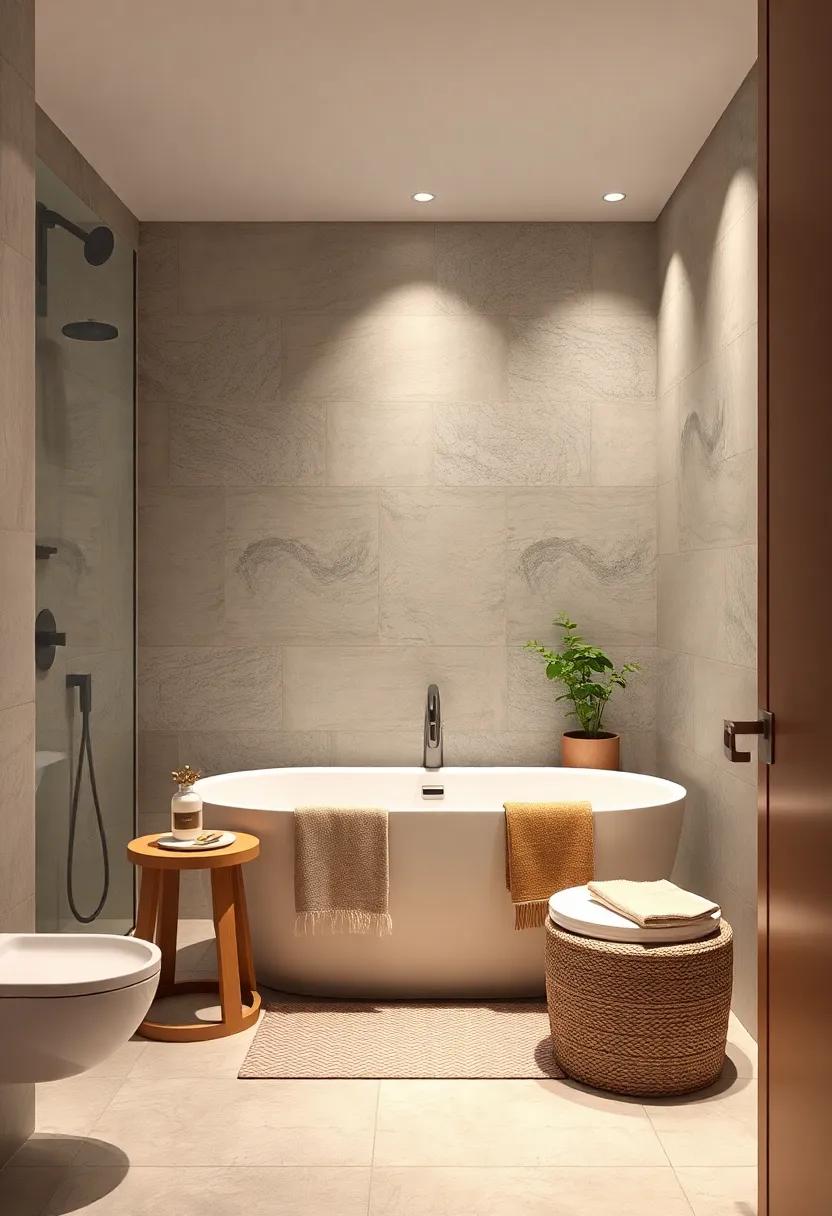 Stylish Tub/Shower Combinations: Install a bathtub/shower combo to maintain elegance while optimizing‌ utility ‍in a smaller footprint