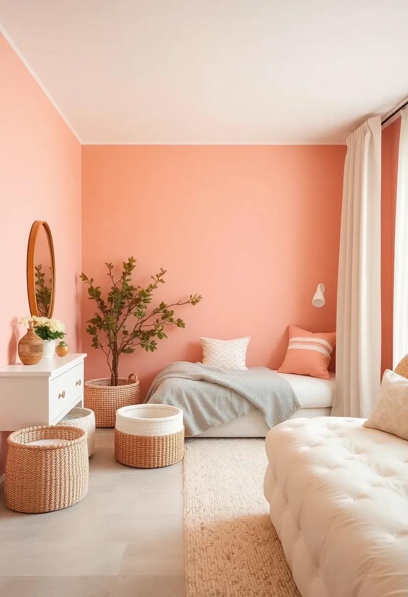 Implement Storage solutions: Use ‍elegant cream-colored‍ baskets to keep the space tidy while⁢ adding‌ to the décor