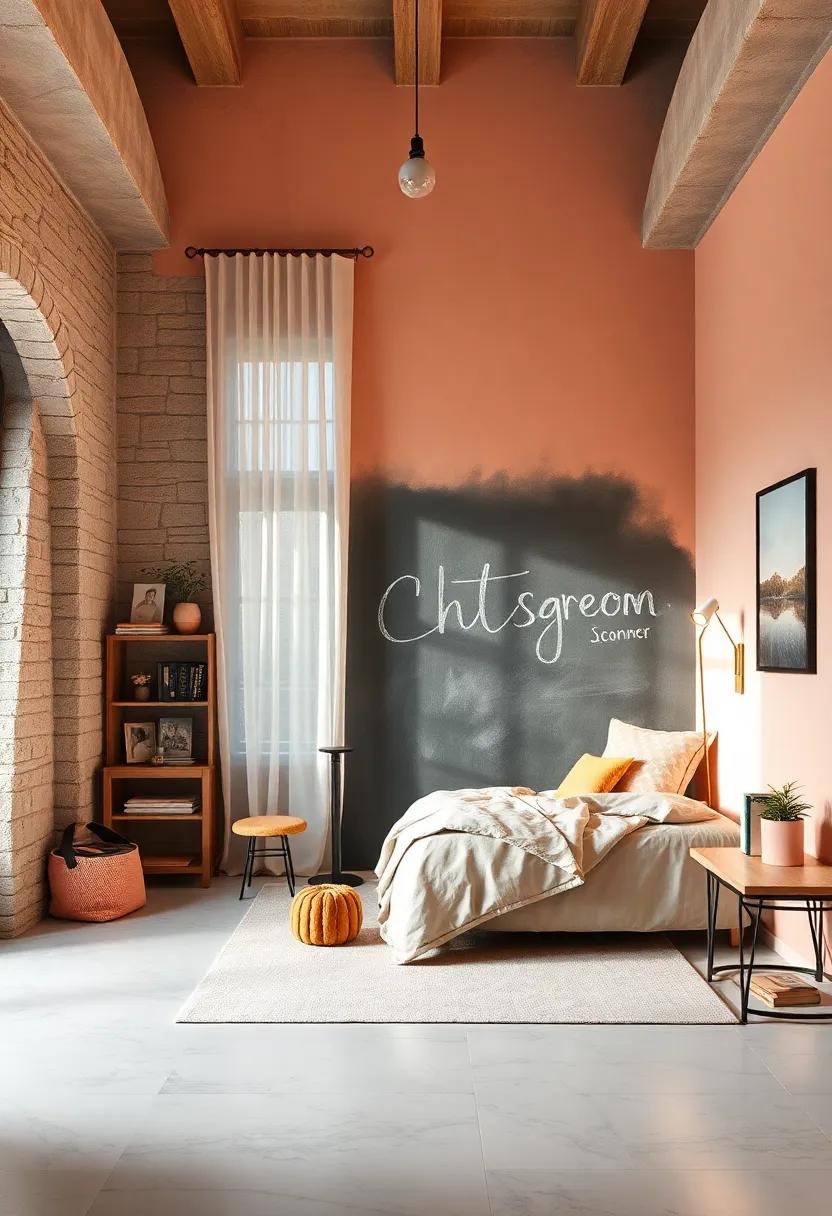 Incorporate a Chalkboard: Designate a chalkboard wall or section for doodling, notes, or‍ motivational ‌quotes