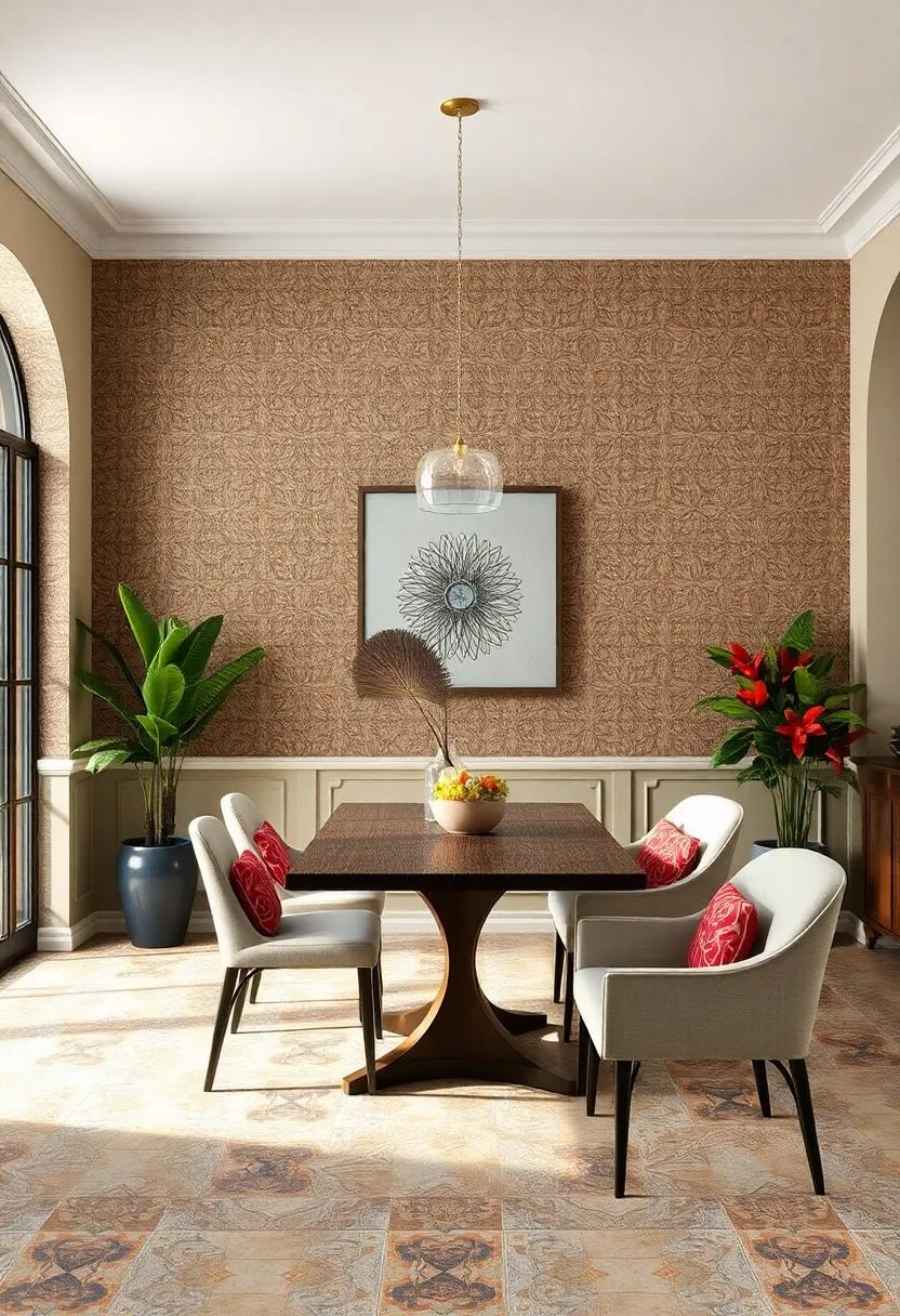 Vintage Tin tiles: opt for vintage⁣ tin tiles for a ​nostalgic touch that brings charm and character, perfect for⁣ achieving a ⁤retro-inspired dining area