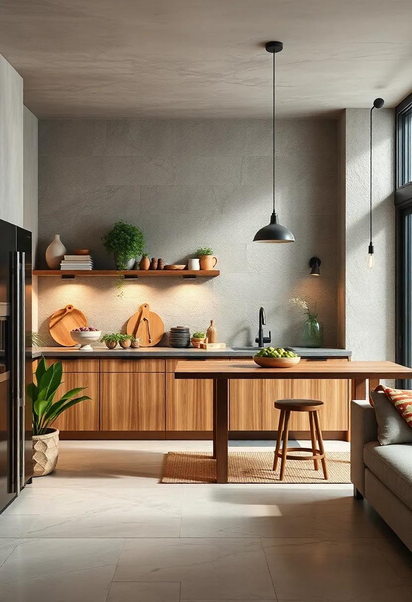 Create a Compost Station: Design a dedicated area⁤ for composting, promoting sustainability and minimizing ⁤kitchen waste in a stylish way