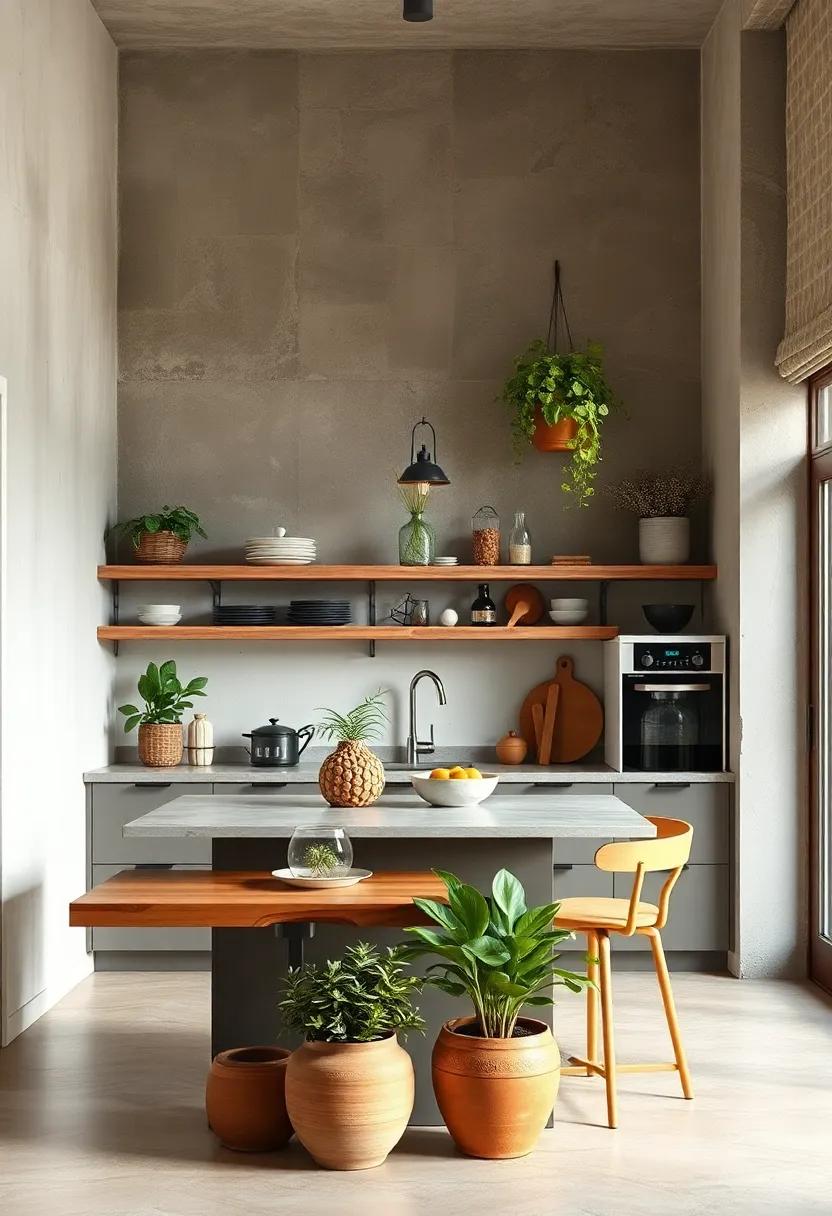 Use Clay or Terracotta Pots: Display plants or kitchen​ utensils in clay pots to‌ enhance the earthy vibe and bring organic materials inside