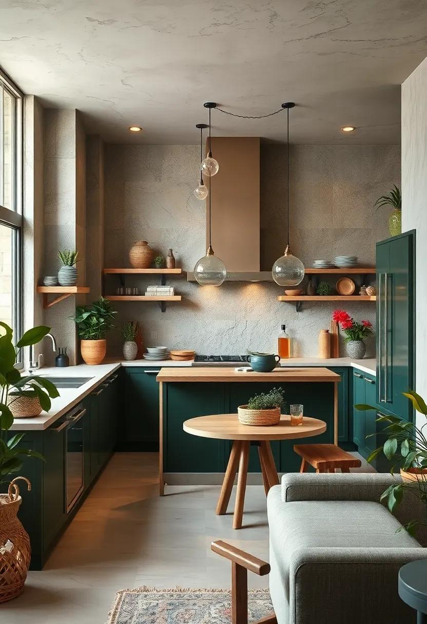 Use Earthy⁤ Color Palettes: Opt for muted greens, browns, and warm neutrals that‍ reflect the colors found in⁢ nature, creating a soothing ⁢atmosphere