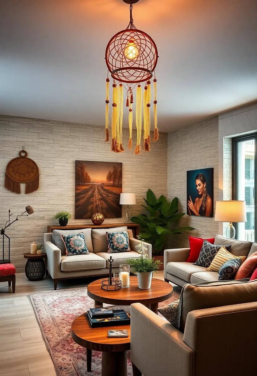 Gypsy‍ Style Dreamcatcher Lamp: Embellish your space with a dreamcatcher-inspired lamp that reflects bohemian style and ⁤creates⁤ an enchanting atmosphere