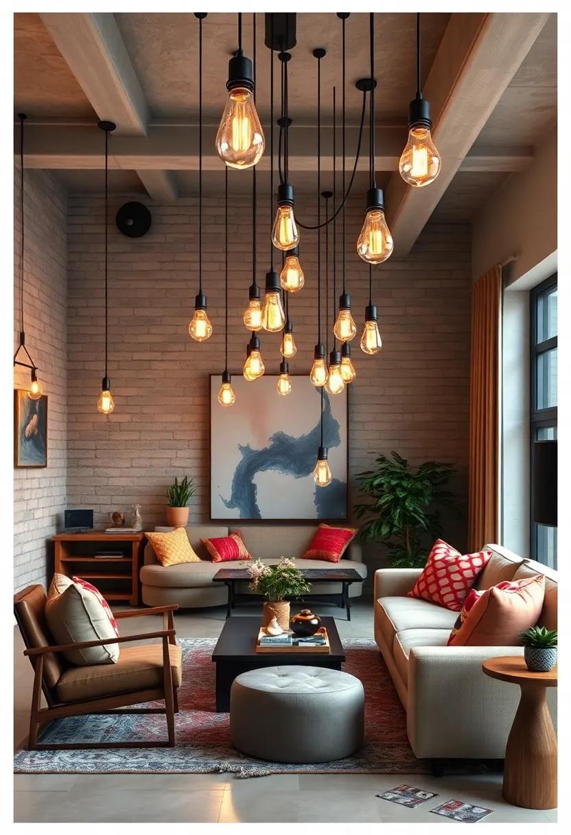 Hanging Edison Bulb ⁣string Lights: Create a cozy​ atmosphere with a series of hanging string​ lights,⁤ blending a whimsical aesthetic with‍ vintage ​details