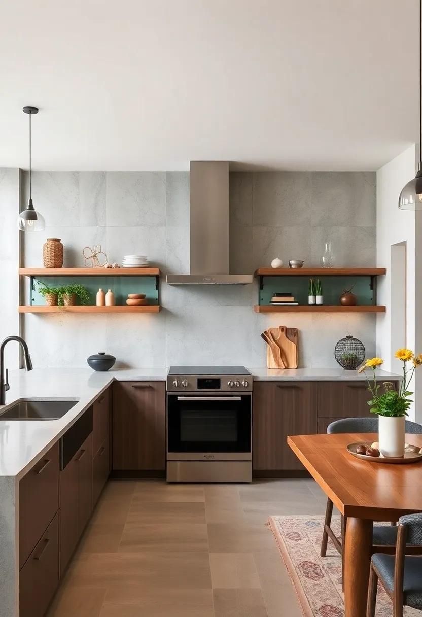 Concrete Finish: Achieve an urban aesthetic with a concrete ​finish, embracing raw ⁢beauty and a minimalist vibe that pairs well with sleek appliances