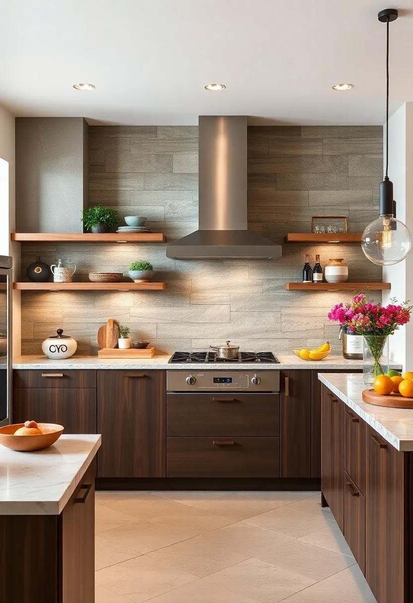 Nature-Inspired Stone: Opt for ​natural stone backsplashes,‌ like slate or granite, that offer organic beauty and durability ⁣while providing a rustic vibe