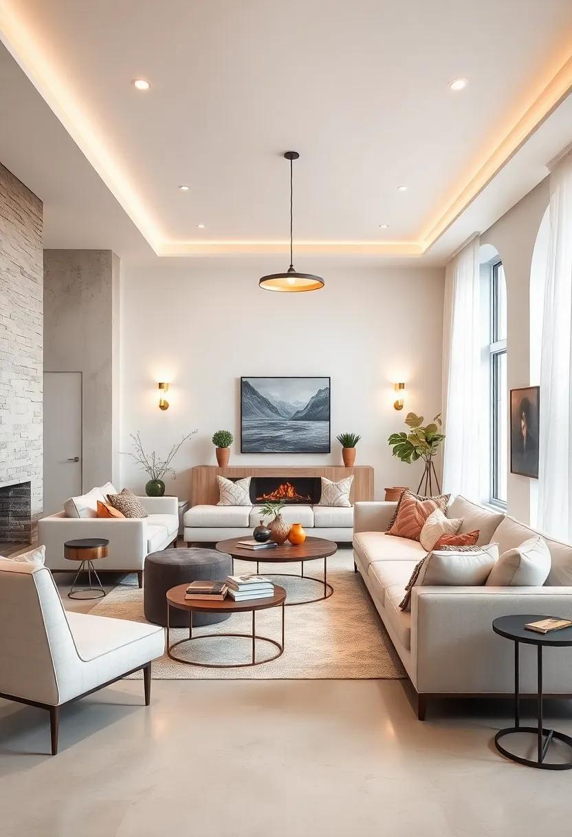 Mindful Lighting: Choose soft,⁤ ambient ⁣light fixtures, like pendant lamps or sconces, that cast a warm ‍glow in the evenings