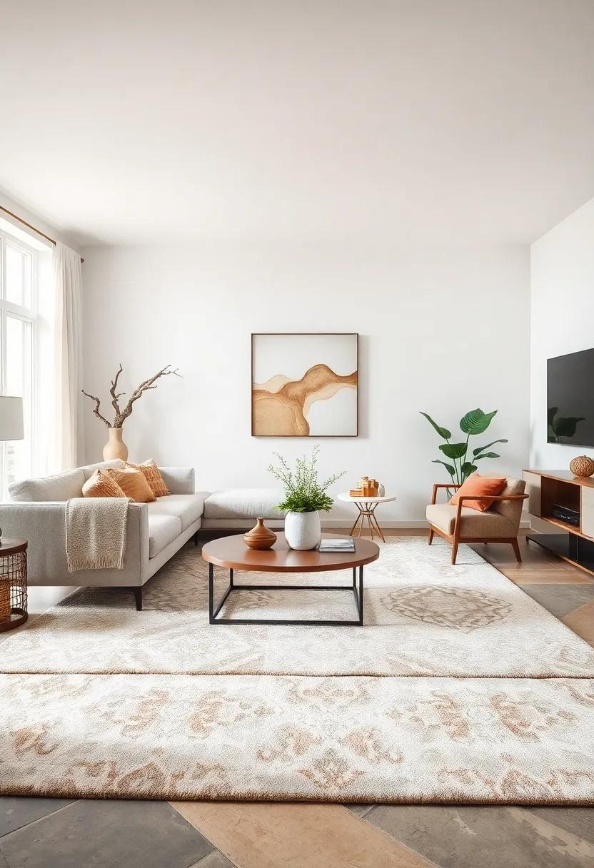 Soft Accent Rugs: Add plush, neutral-toned‌ rugs to ground the ⁤room ​and ‌enhance its tranquility underfoot