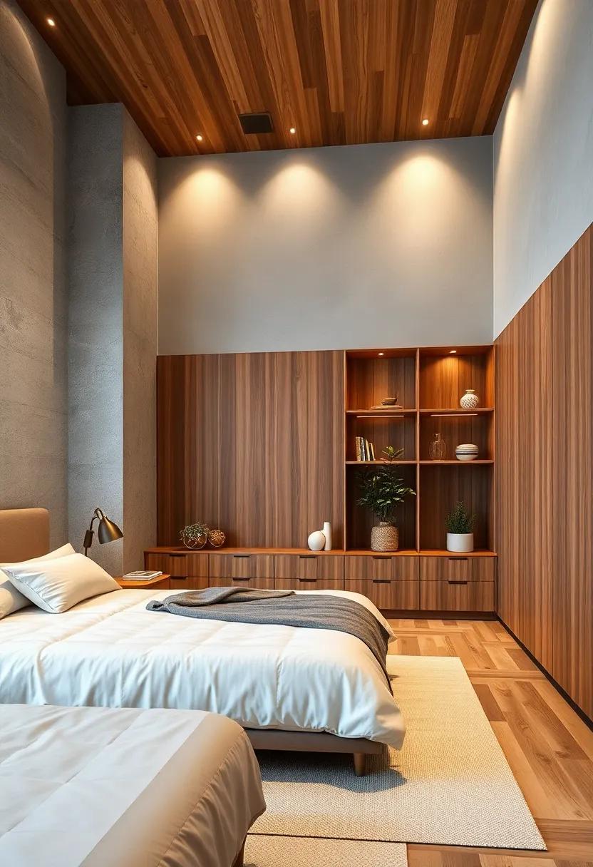 Customized Built-Ins: Design built-in⁣ storage solutions with wooden finishes to keep clutter at⁣ bay⁢ while showcasing a cohesive⁣ design