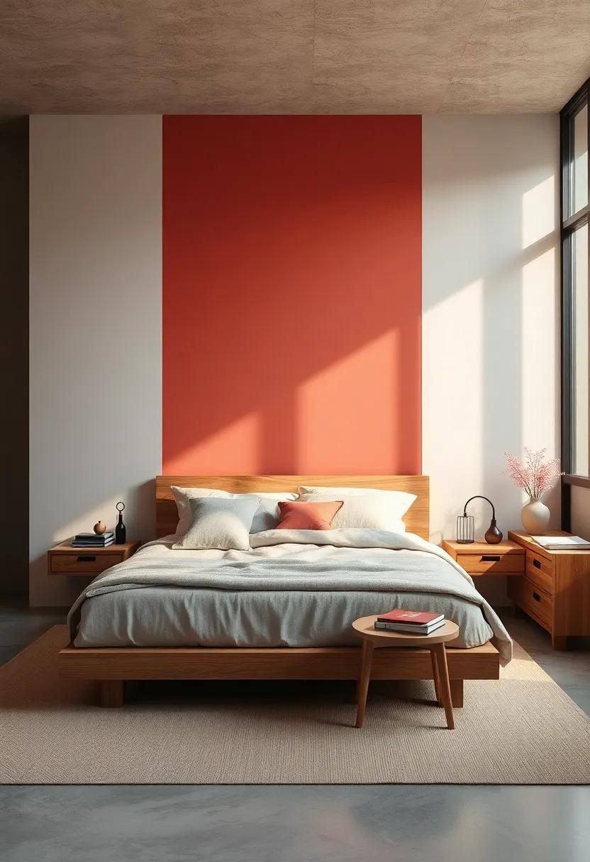 Simple Color Blocks: Use wooden furniture against‌ a solid color backdrop to create visual ⁣interest without overwhelming the senses
