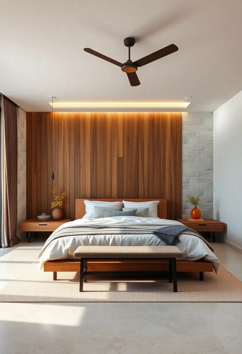Textured Wall Panels: Consider incorporating‌ wooden⁣ wall panels as a focal point, enhancing warmth and interest ‌in ​the minimal décor