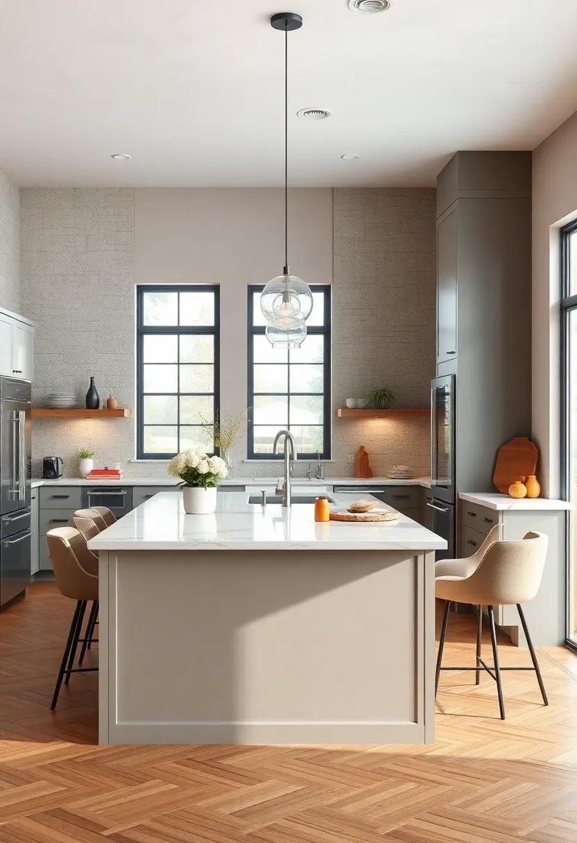 Choose a Contrasting ⁢Island Color: ⁢Make your kitchen​ island ⁤pop‍ by choosing a​ color that contrasts with the rest of your cabinetry for a ‍bold statement