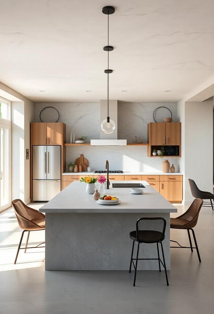 Focus on​ a Cohesive Design: Ensure your kitchen island matches the ⁤overall aesthetic of⁣ your ‍home, whether it's​ rustic, modern, or eclectic, for harmonious appeal