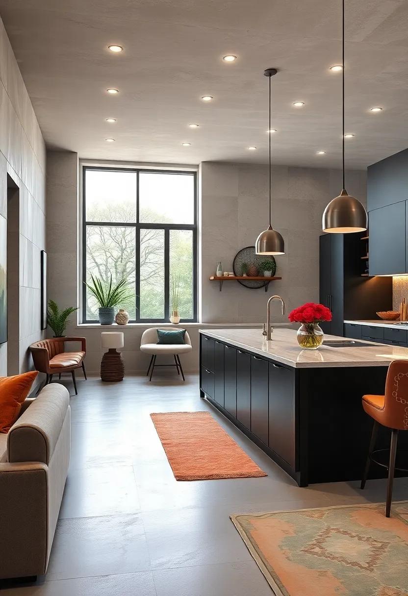 Incorporate⁤ Hidden Storage: Maximize space​ with drawers and cabinets that blend ‍seamlessly⁢ into your ​island,hiding ⁢clutter and‌ keeping the area tidy