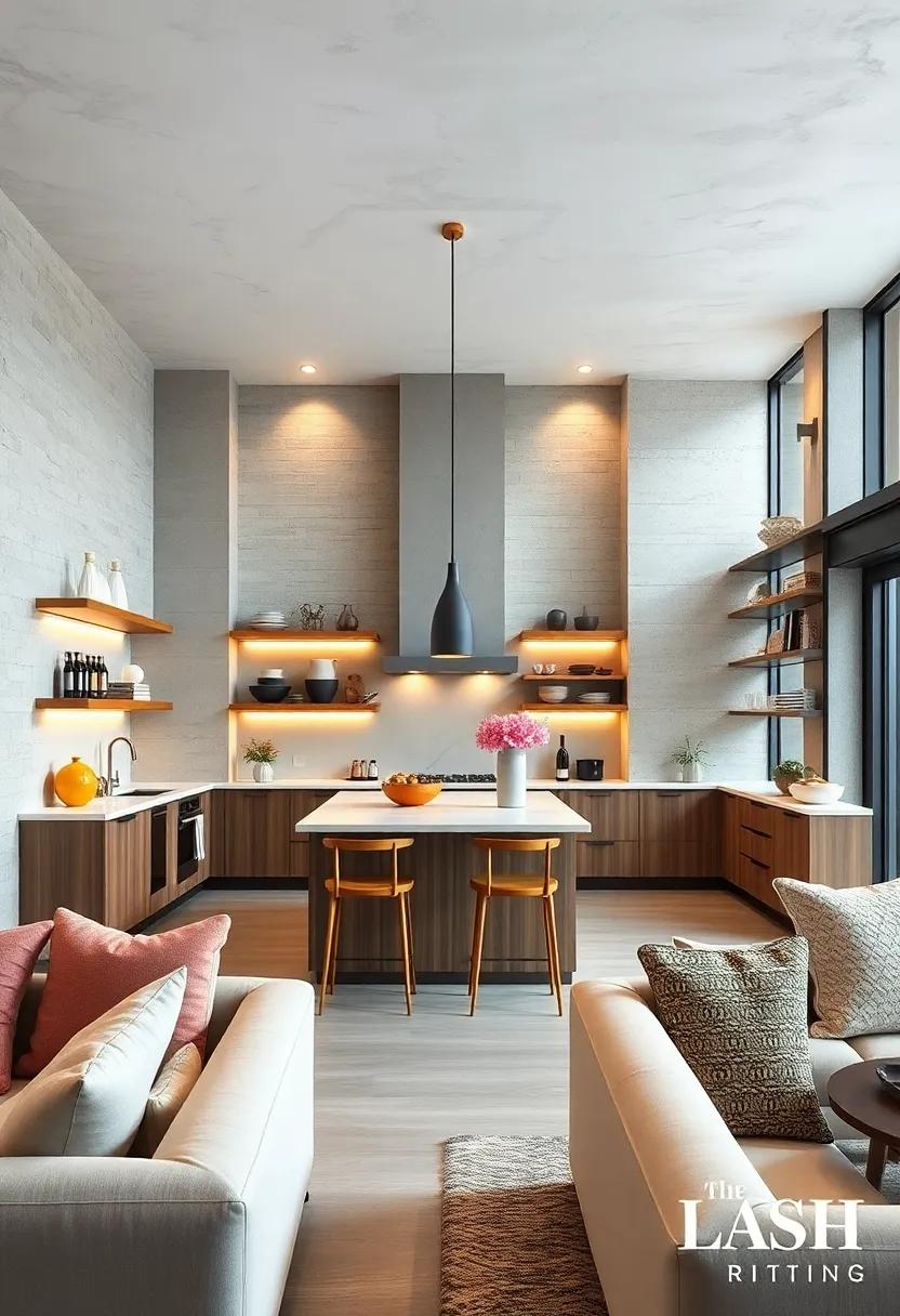 use Open Shelving: Display your favorite ‍dishware and ​cookbooks ‌on open ⁤shelves to create a sense of‍ openness and showcase your⁤ personality