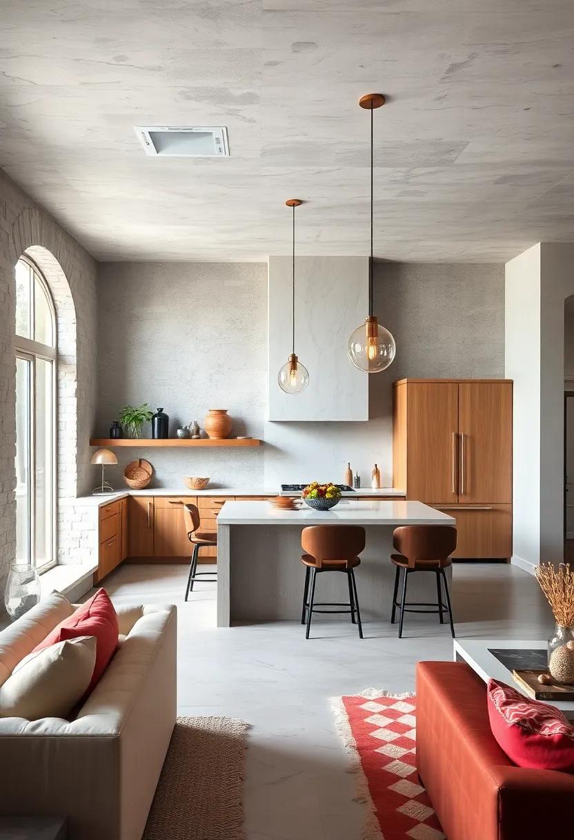 Use Pendant Lighting: Add​ statement pendant lights above the island to define the ⁤space and create a cozy ambiance during evening gatherings