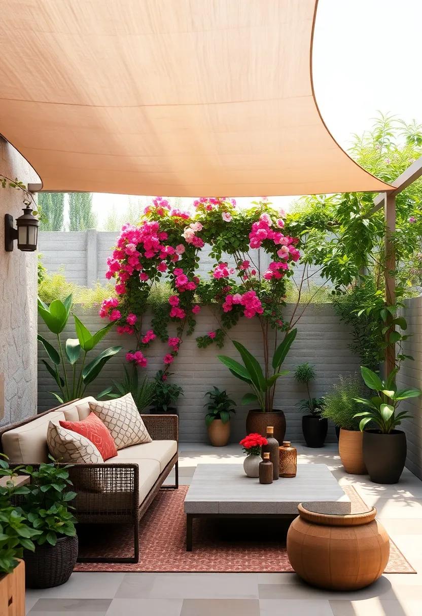 Akebia - Also ‍known as chocolate vine, it gives‍ off a subtle ‍chocolate scent and produces beautiful blooms, creating enchantment around your patio