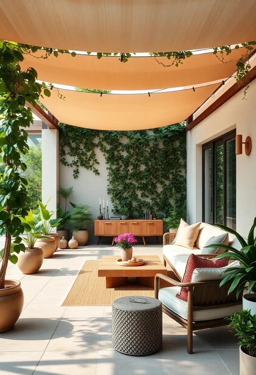 Ivy‌ - An evergreen classic, ivy ⁢is persistent and‍ enduring, perfect for creating ⁤a green wall of foliage that offers year-round shade