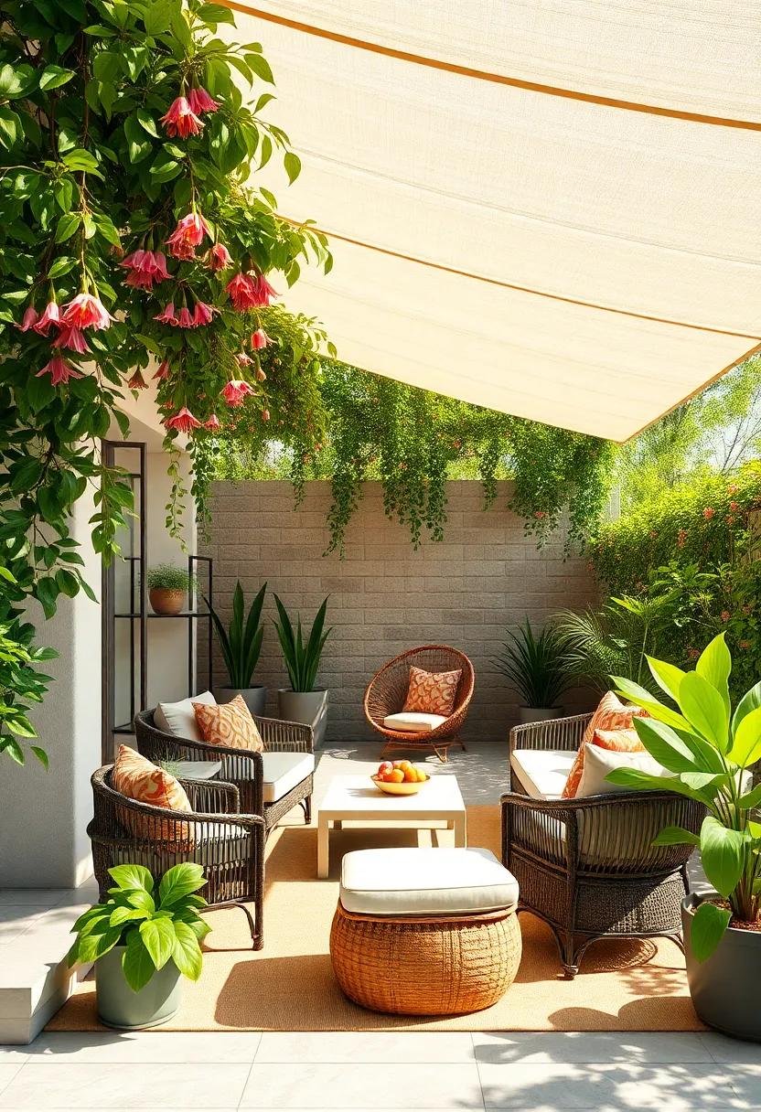 Passion ‍Flower - Unique in design, the passion flower boasts ‌exotic blooms that can create a tropical ‍atmosphere in your garden