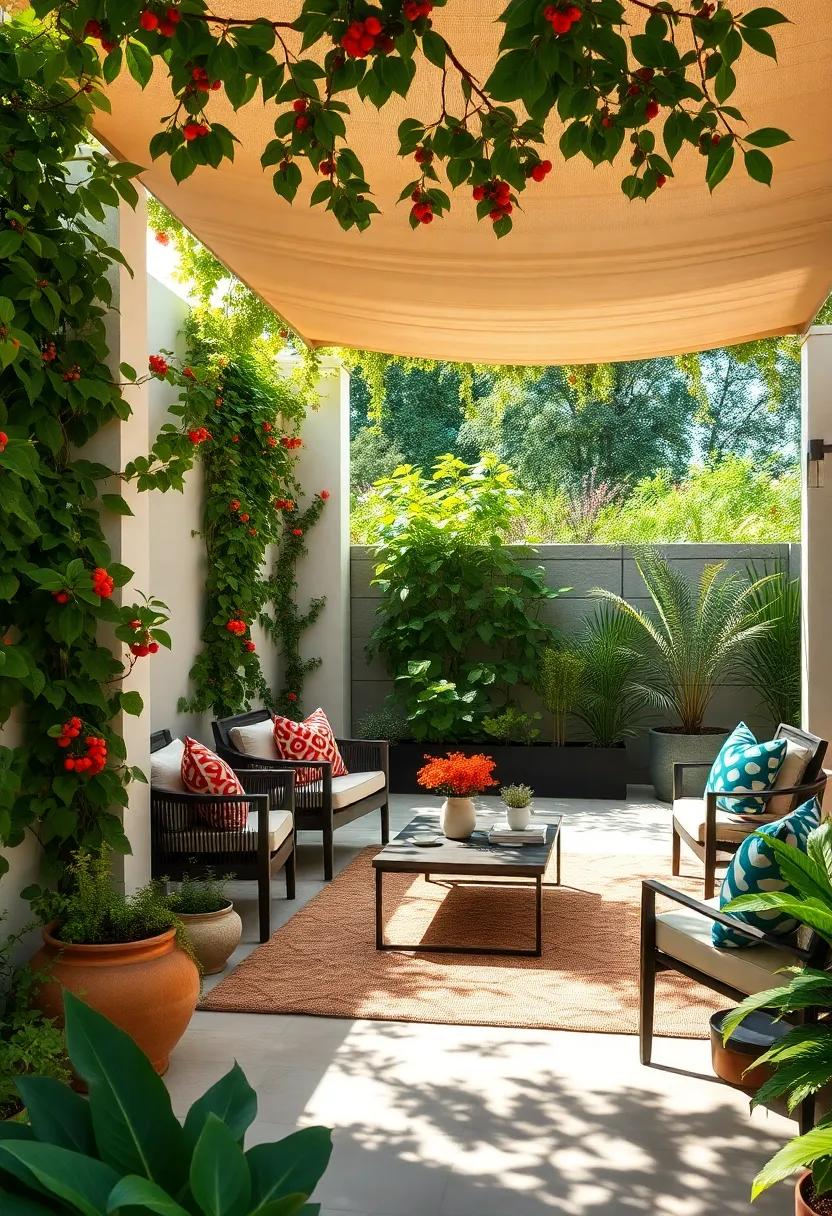 Pyracantha - This evergreen climbing plant brings fiery orange and red berries in the fall, making it attractive and⁢ wildlife-friendly