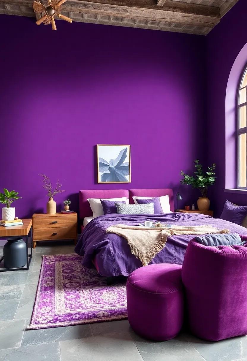 Amethyst Dream: Infuse​ your ​room with vibrant energy while⁢ maintaining a sense of calm with this jewel-toned color
