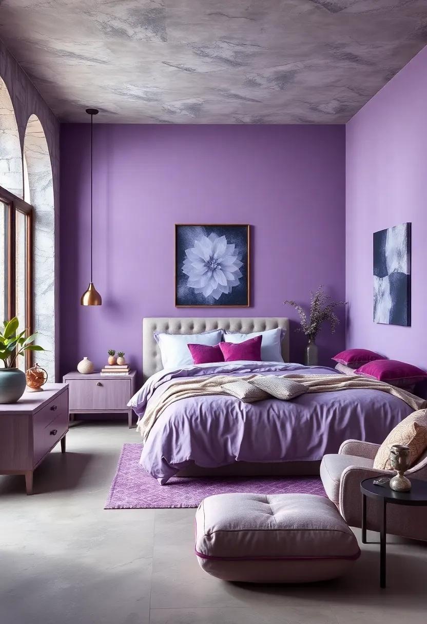 Frosted Lavender: Bringing a cool, refreshing feel, this ​shade works beautifully⁢ in modern ⁢and⁤ minimalist designs