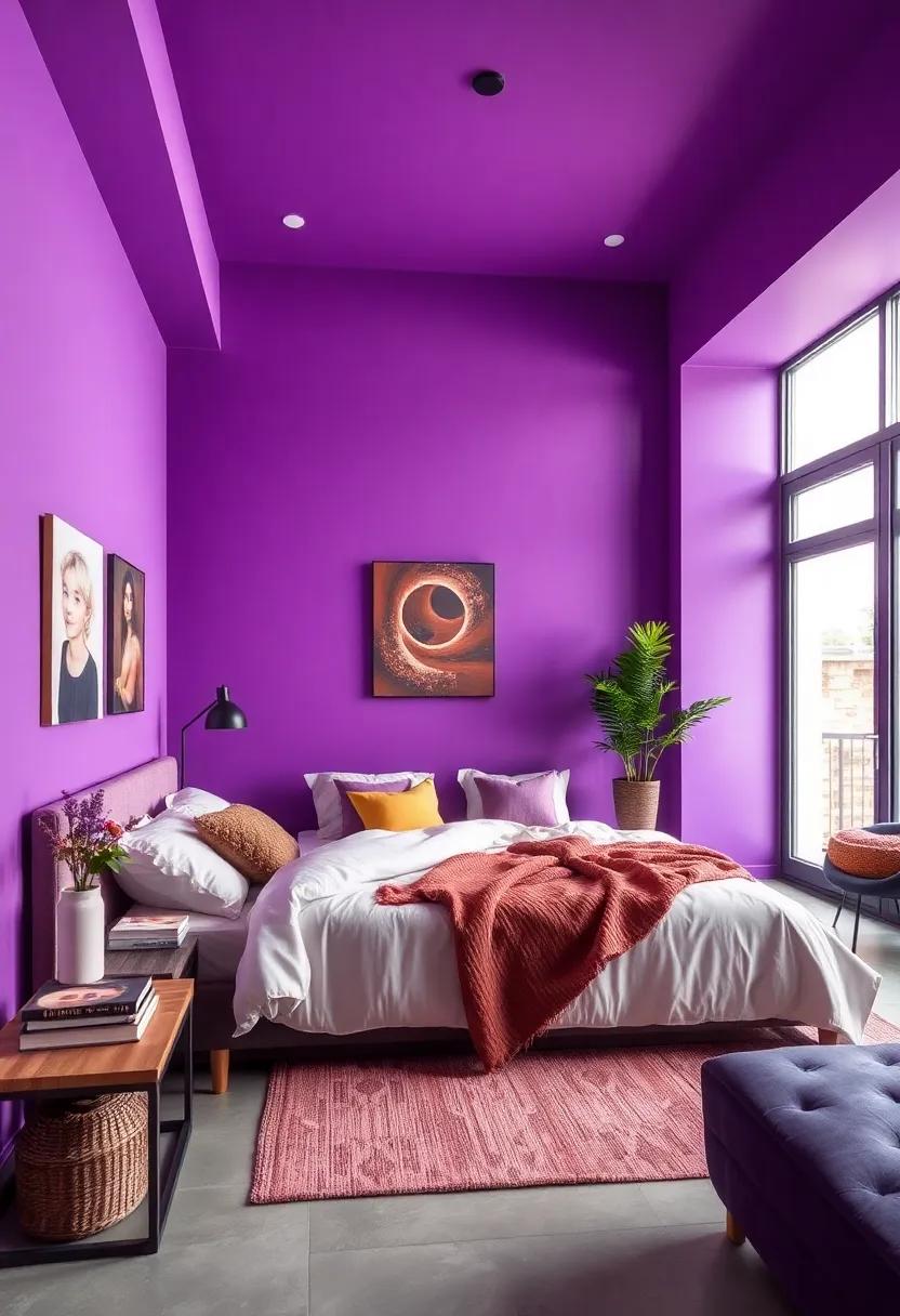 Grape‍ soda:⁤ Fun​ and playful, this bright purple​ hue lightens⁢ up the room ‌and⁣ keeps things cheerful