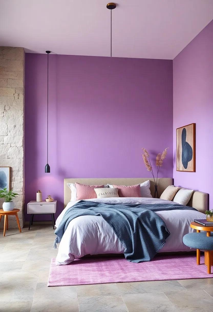 Lavender ⁢Mist: A gentle hue that evokes ⁣serenity, perfect for ⁢creating a relaxing‍ environment