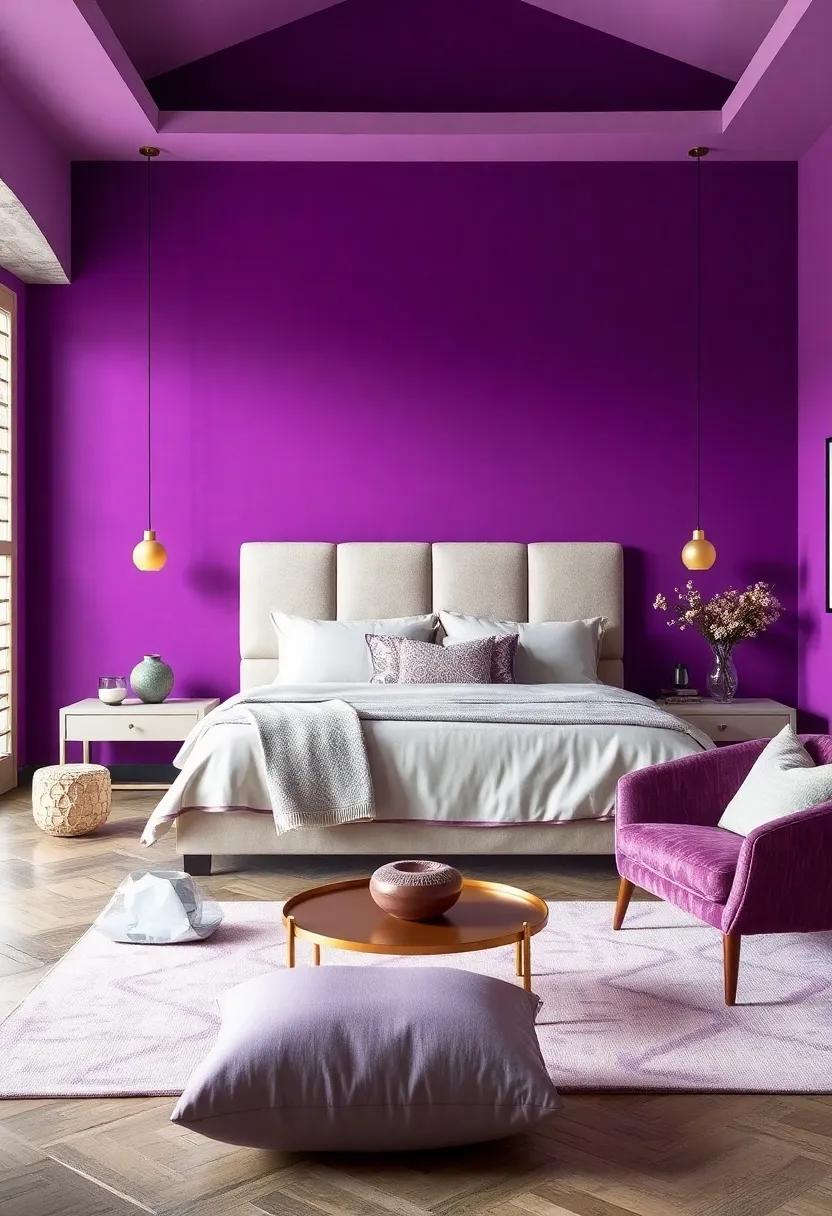Light Amethyst ⁢Accents: Use⁢ light amethyst for pillows, throws, or artwork⁣ to introduce softness and tranquility ‍into your space