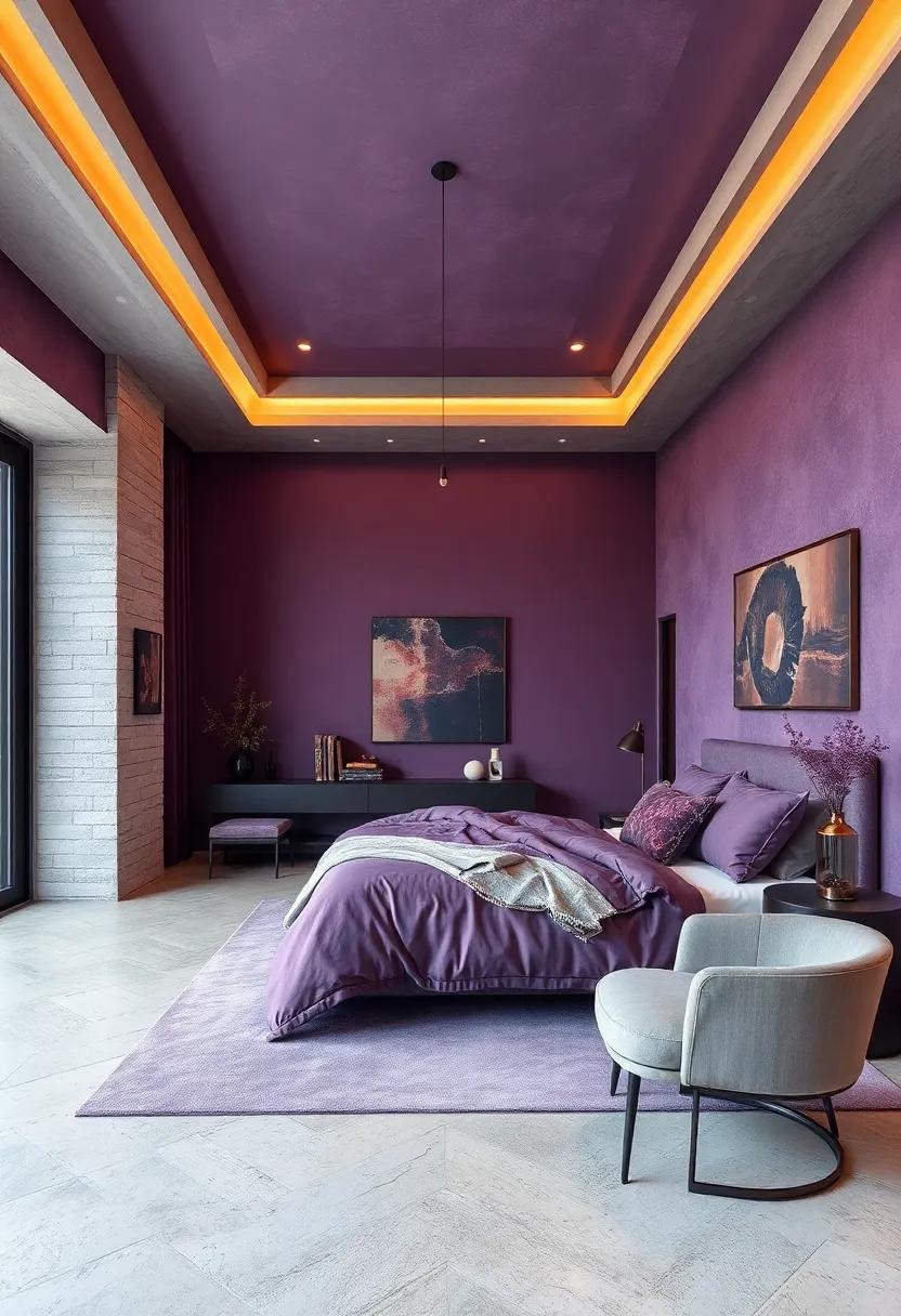 Shadow Purple: A ⁢moody and mysterious option, shadow purple creates an enchanting atmosphere in the bedroom