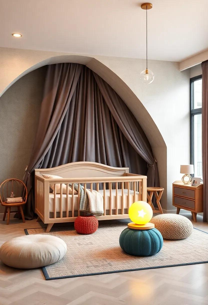 Dreamy Nightlight: Add a friendly nightlight ⁣shaped like a moon or star to create a soothing ambiance‌ during nighttime