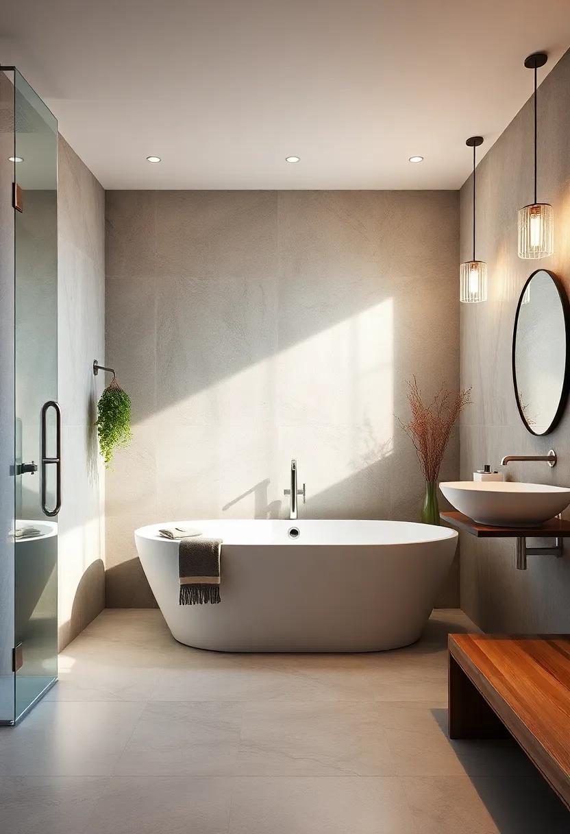 Compact Bathtubs: Explore modern, compact ⁢bathtub designs that fit snugly into smaller⁣ spaces without ⁤compromising on⁣ style