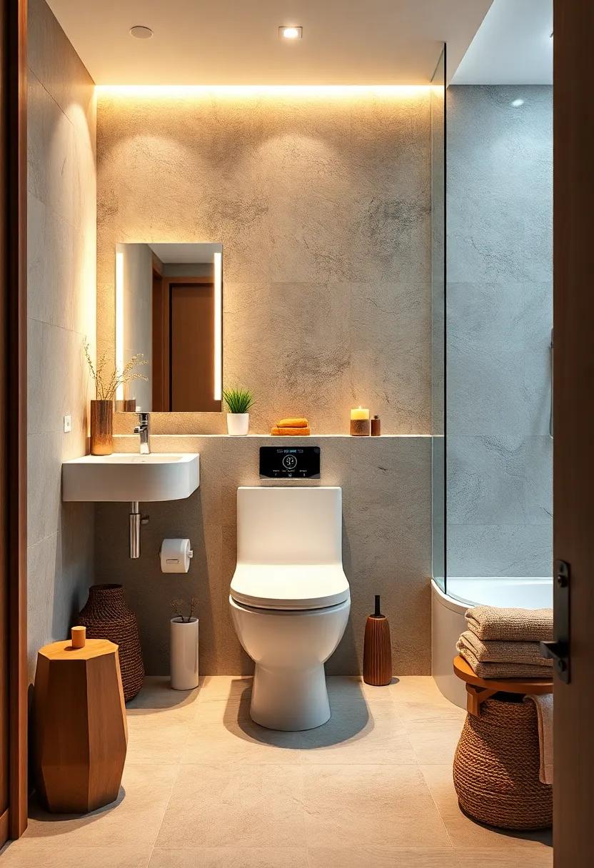 Slimline Toilets: opt for​ a ⁤sleek, slimline toilet design that conserves space while adding a modern touch to your bathroom