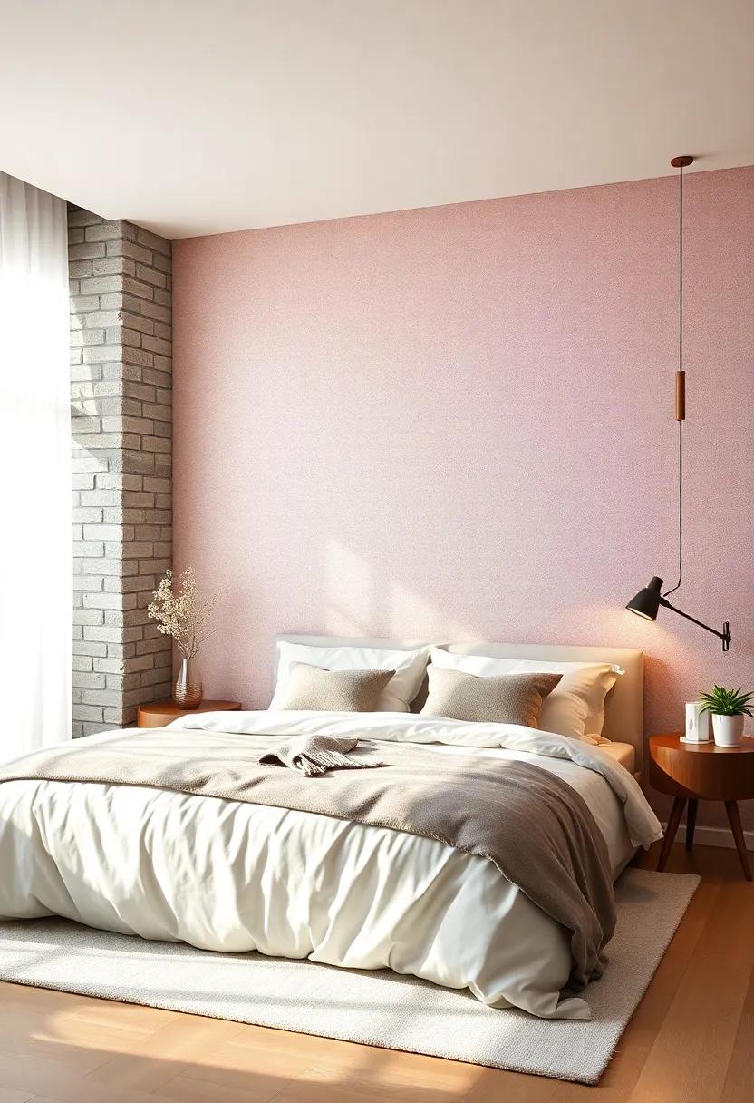 iridescent​ Accent Wall: Transform a single wall into a‌ dreamy ⁢iridescent feature that brings a touch of whimsy and ‍light to your bedroom