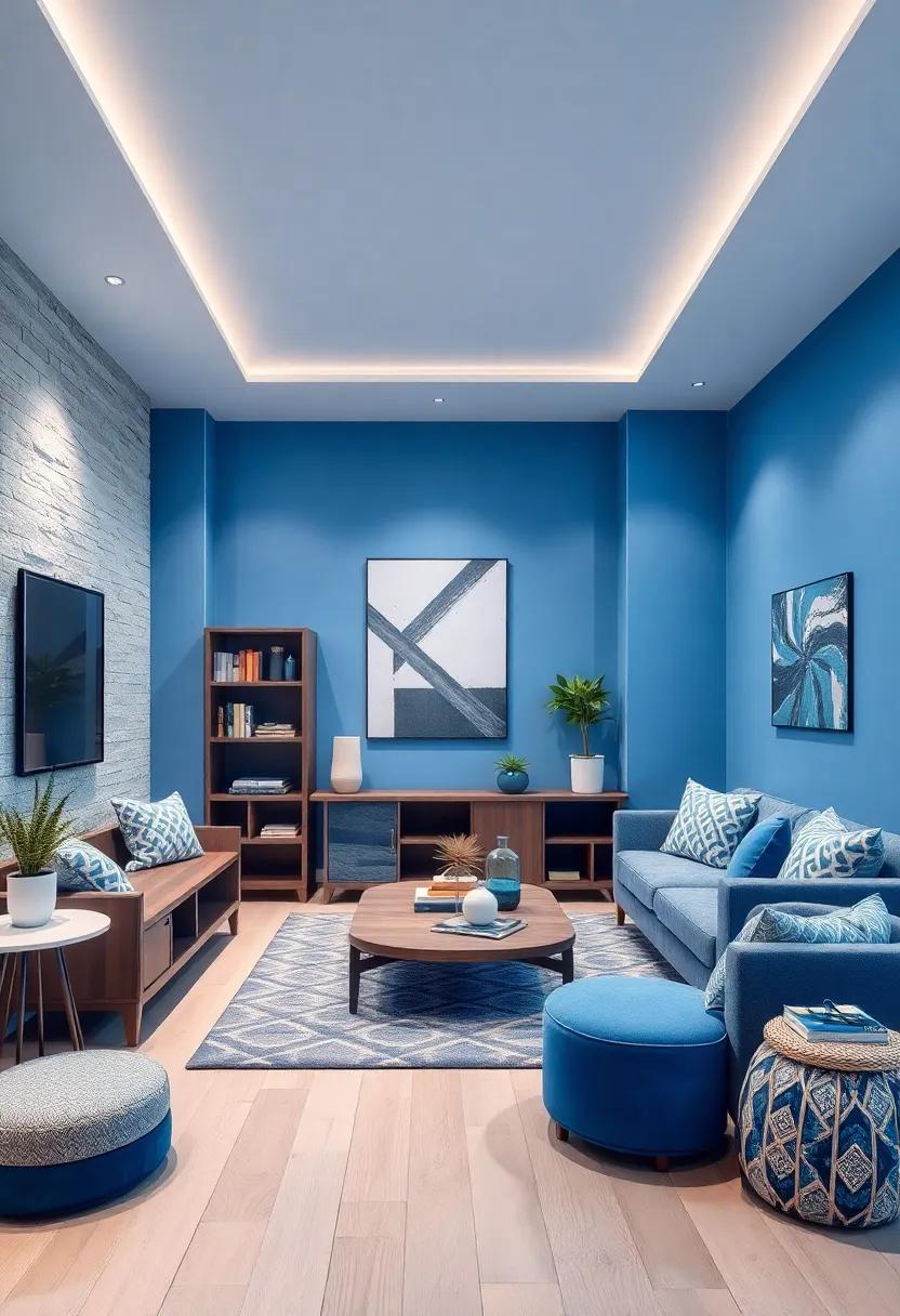 Sports Theme: ​Add⁤ blue and white sports ‌memorabilia or⁢ framed posters of favorite⁢ teams‌ to give the room a personalized ‍and energetic vibe