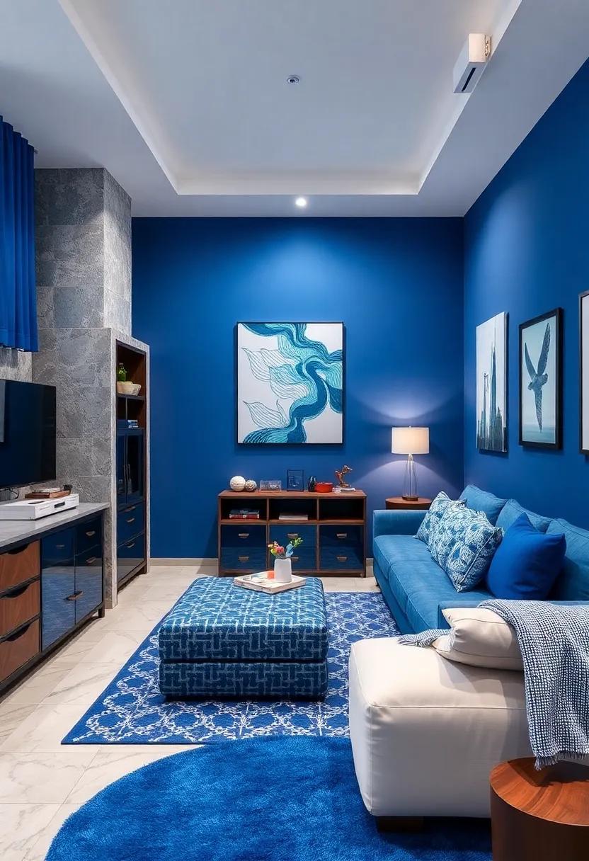 Thematic Décor: Select elements that ‌reflect ​personal hobbies – from ⁤music to art – in blue and white,​ creating a cohesive and ⁣inspiring environment
