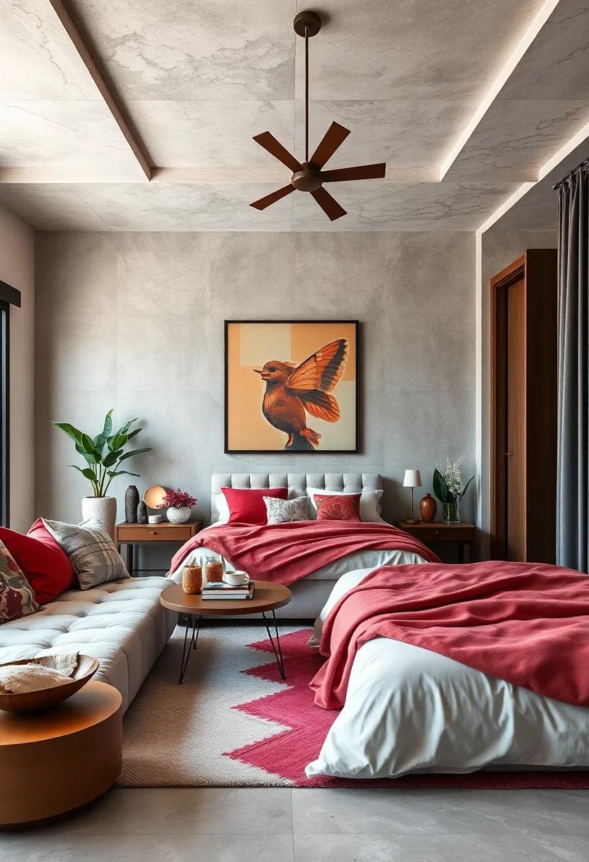 Color Gradients: Use colors that seamlessly‌ blend into one another, creating ​a ‌soothing palette that fosters a ‍harmonious atmosphere