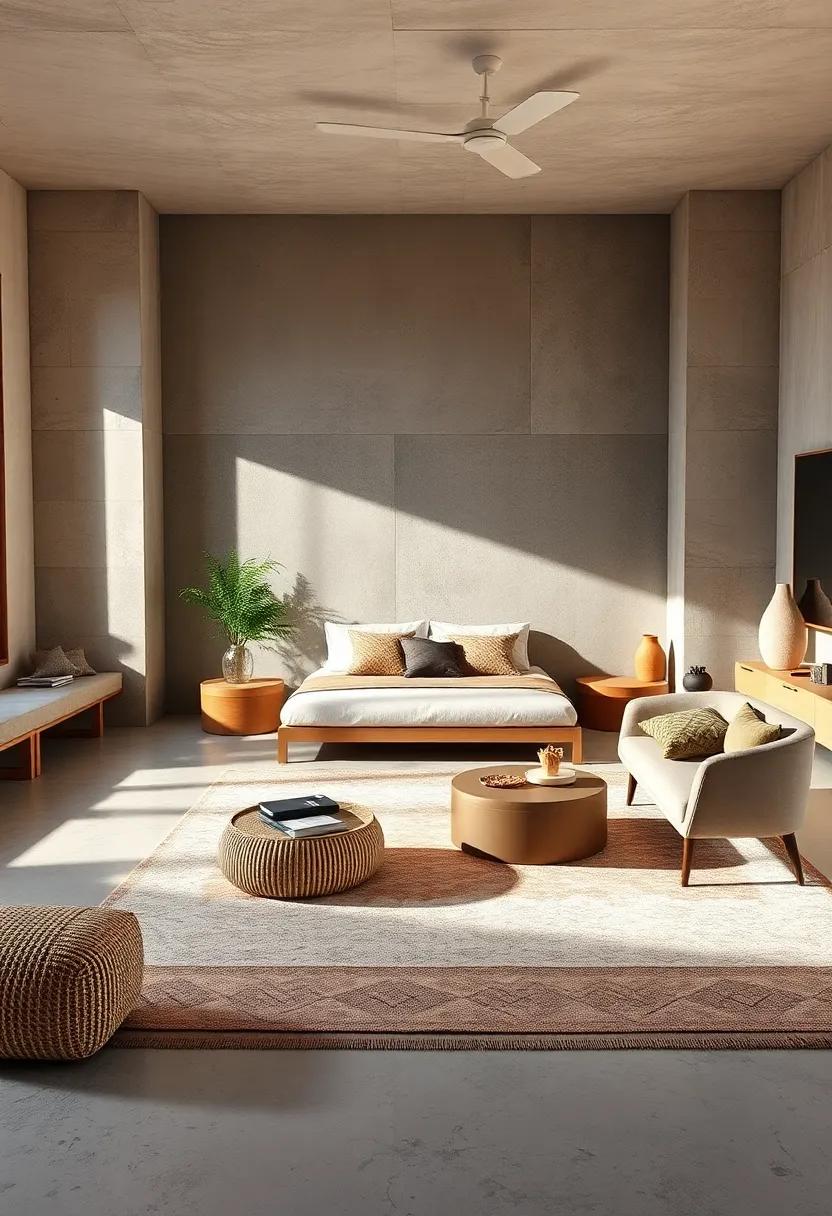 Open Concept Peace: In larger spaces, maintain​ a‌ sense of coziness ⁢by using rugs and furniture placement to define ‍different areas within⁣ the room