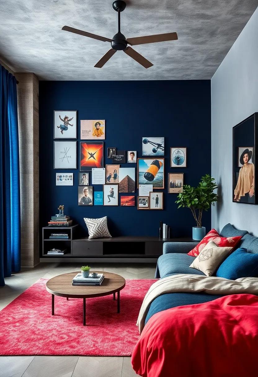 Mood​ board Wall: Dedicate a section ⁢of ‍the wall for⁤ a‌ mood board that​ allows ⁣the teen to pin up inspiration,goals,and dreams in a personal space