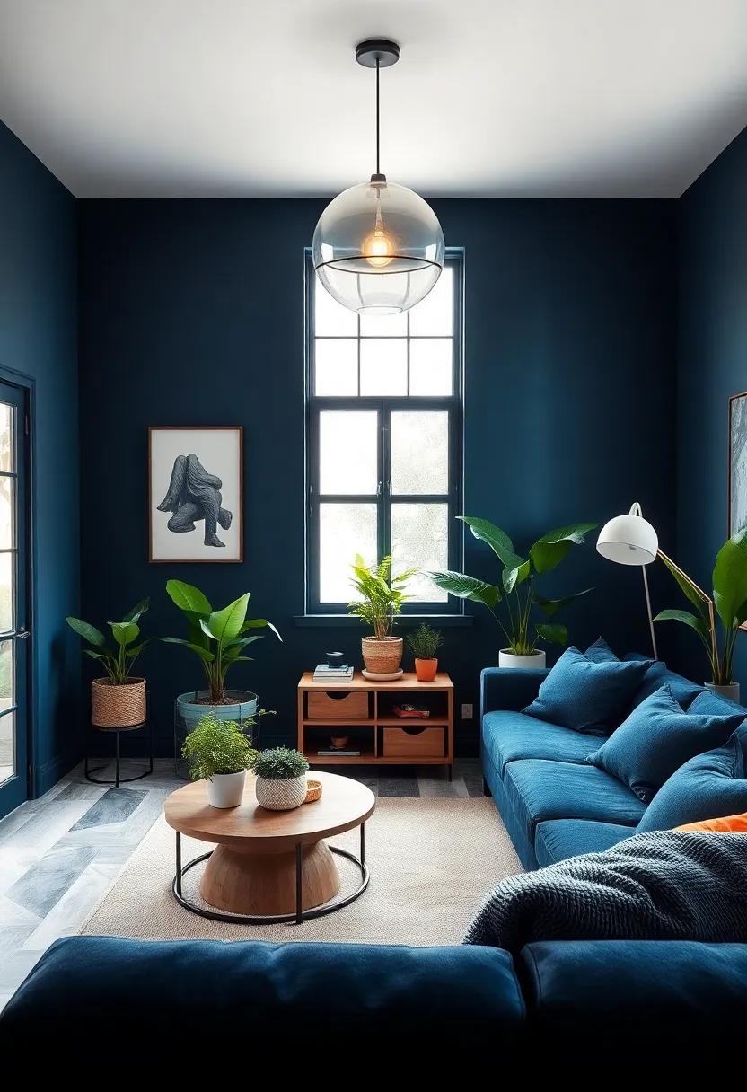 Final Touch: Complete the room with a few indoor plants to add a⁤ pop of life, freshness, and oxygen to⁤ the darker hues, creating a balanced haven
