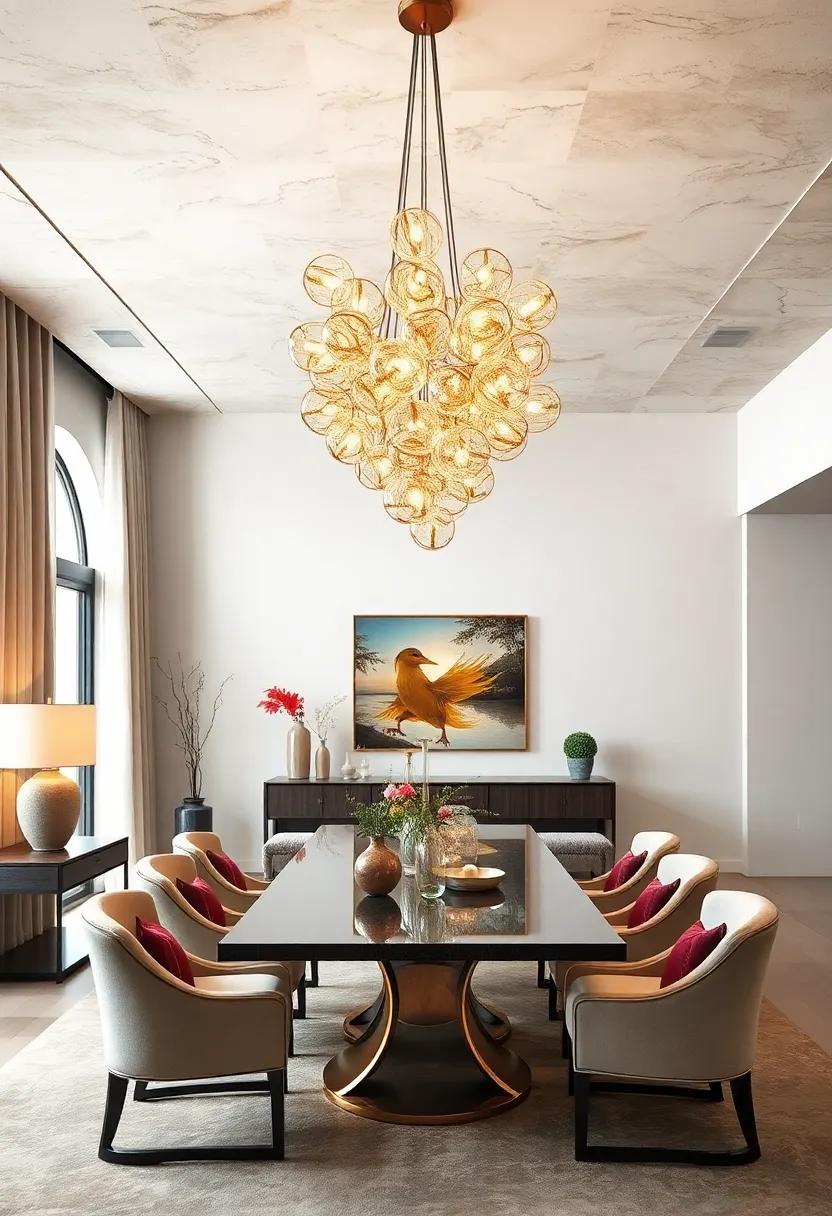 Elegant ​Spheres:⁤ Opt⁣ for a chandelier made from interwoven spheres,‍ providing a contemporary twist on the classic chandelier that’s sure ‌to ⁣be a focal point